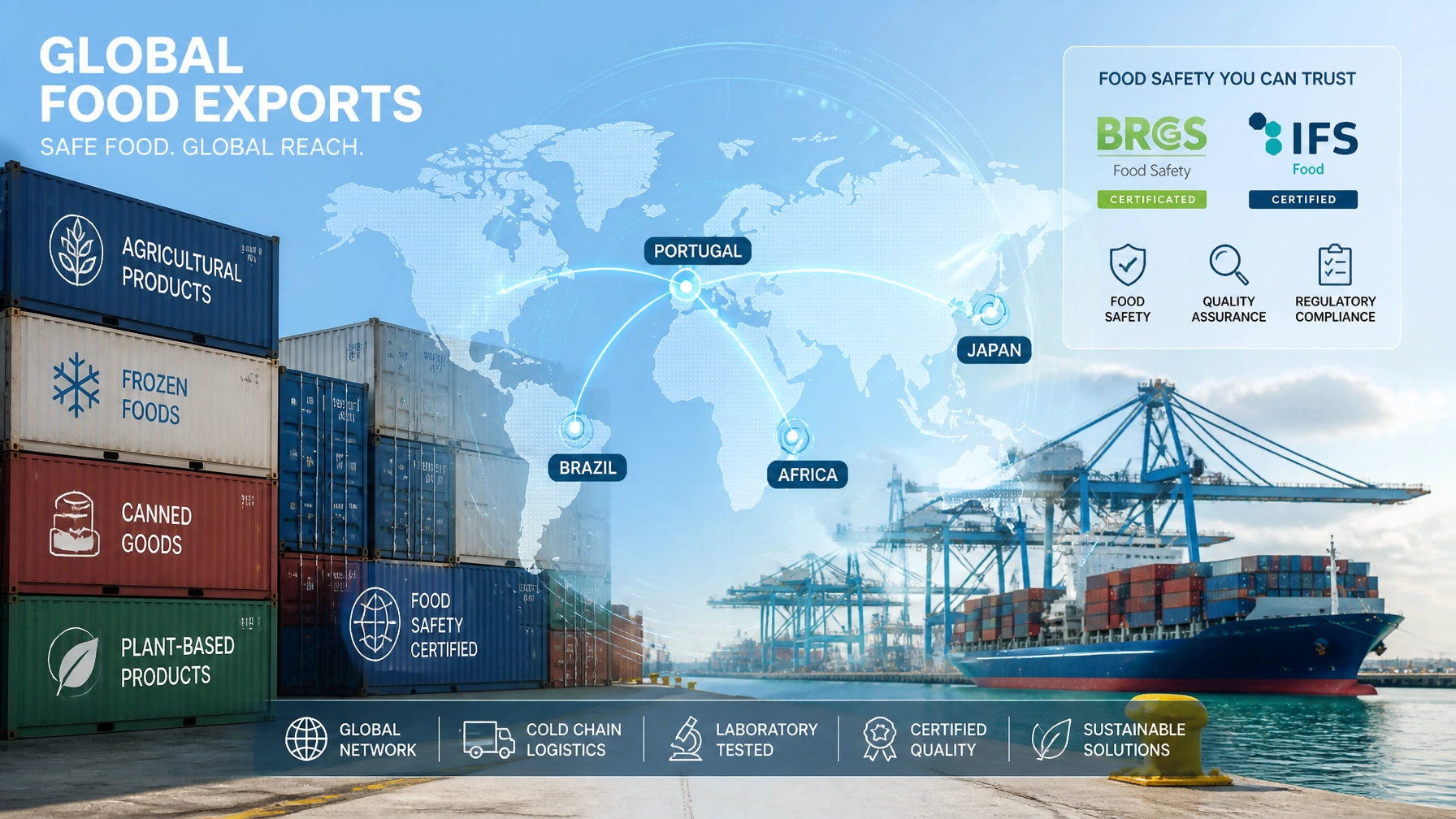 Exportações Agroalimentares Crescem 3,3%: O Papel da Qualidade na Competitividade Internacional